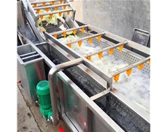 大姜蔬菜清洗機(jī)發(fā)貨了 