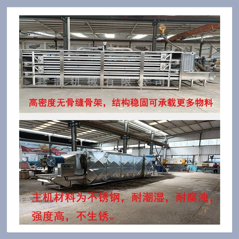 魷魚(yú)干大型網(wǎng)鏈干燥機(jī)